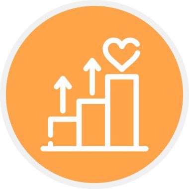 Sosyal Bağlantı Hattı Çemberi Basit Simge, Vektör Resimleri