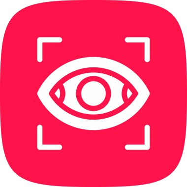 Basit simge, vektör illüstrasyonuna odaklan