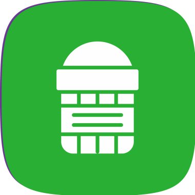 Benzersiz radyo oynatıcı vektör simgesi