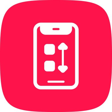 Basit Simgeyi Sırala, Vektör İllüstrasyonu