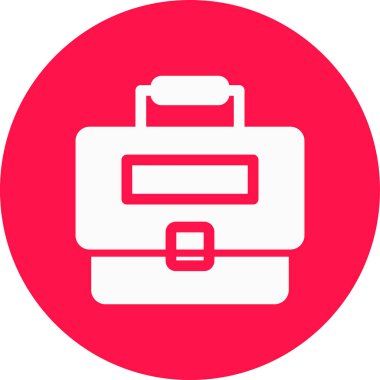 çanta simgesi vektör illüstrasyonu