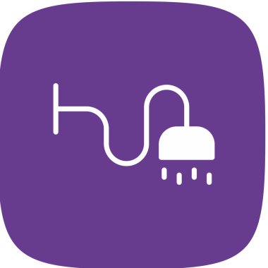 Su Musluğu Simgesi, Vektör İllüstrasyonu