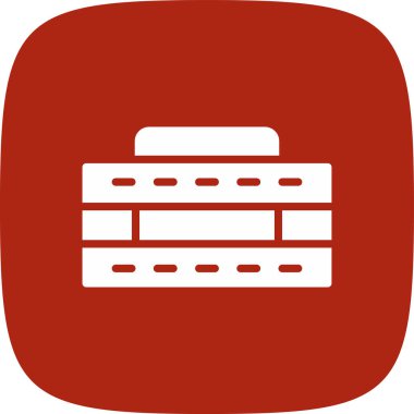 Lied Strobe Basit Simgesi, Vektör İllüstrasyonu