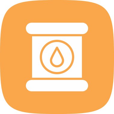 Bir damla suyun vektör illüstrasyonu