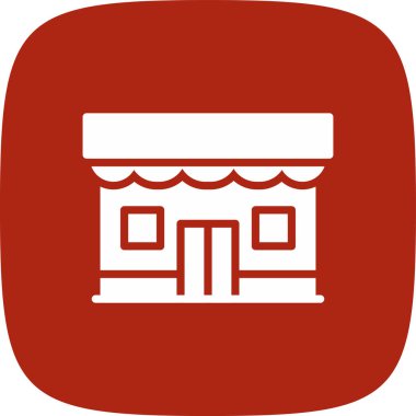 basit kutsal kişilerin resmi, vektör çizim depolamak