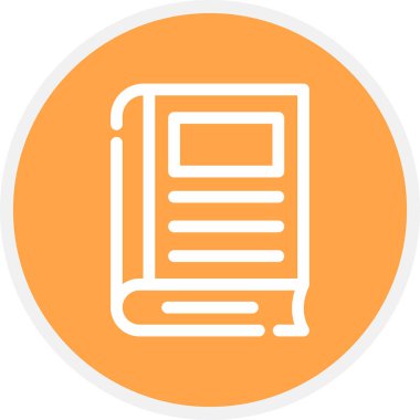 Bilgi Satırı Çemberi Basit Simge, Vektör Resimleri