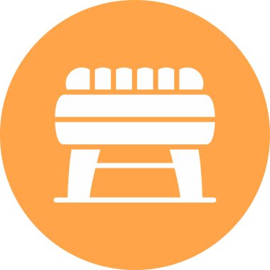 bank simgesi vektör işareti