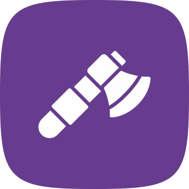 basit kutsal kişilerin resmi, vektör çizim axe