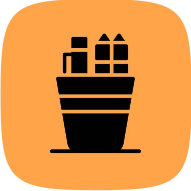 vektör besin simgesi illüstrasyonu