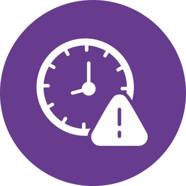 Alarm saat vektör simgesi