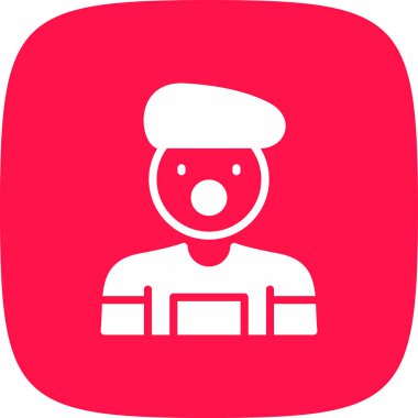 Pandomim Simgesi Basit, Vektör İllüstrasyonu