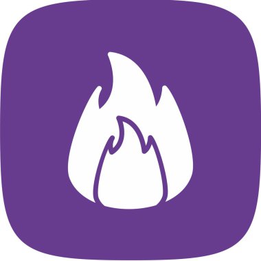 vektör ateş simgesi illüstrasyonu