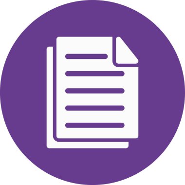 Belgenin vektör illüstrasyonu