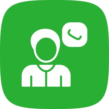 Meşgul Basit Simge, Vektör İllüstrasyonu