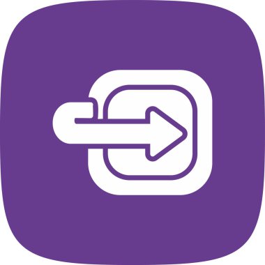 İlerleme Basit Simgesi, Vektör İllüstrasyonu