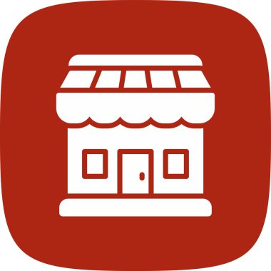 basit kutsal kişilerin resmi, vektör çizim depolamak