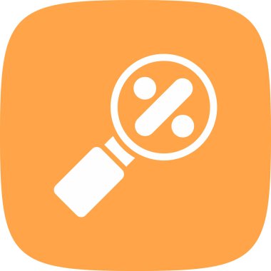 Arama basit simgesi, vektör çizim