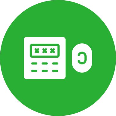 Kart simgesi, vektör illüstrasyonu