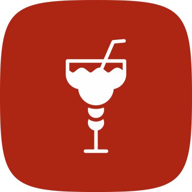 kokteyl basit kutsal kişilerin resmi, vektör çizim