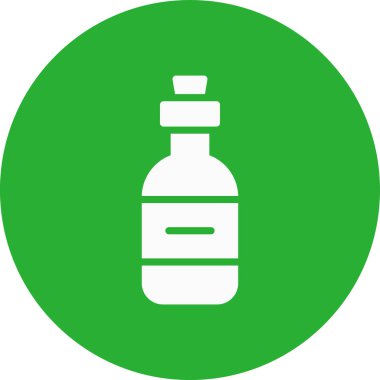 Şişe. Web simgesi basit tasarım