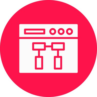 seo modern simgesinin vektör illüstrasyonu