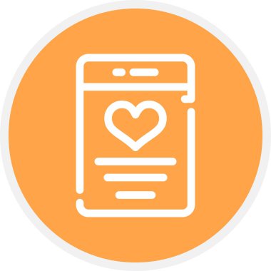 Mobil Kullanılabilirlik Testi Satır Çemberi Basit Simge, Vektör Resimleri