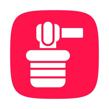 Kişisel ve ticari kullanımın illüstrasyon vektör simgesi.