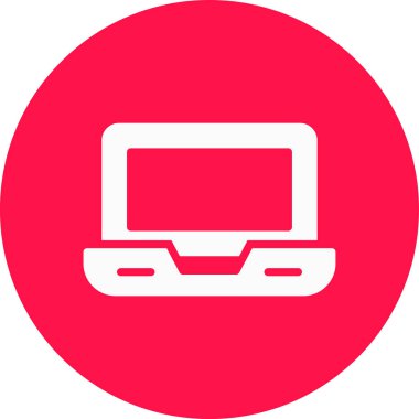 bilgisayar izleme simgesi, vektör illüstrasyonu