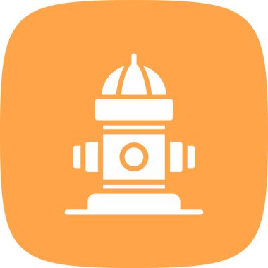 Yangın musluğu Basit Simge, Vektör İllüzyonu