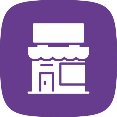 basit kutsal kişilerin resmi, vektör çizim depolamak