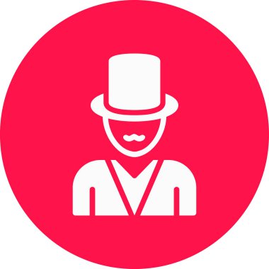 Moda tarzında izole edilmiş erkek simgesi