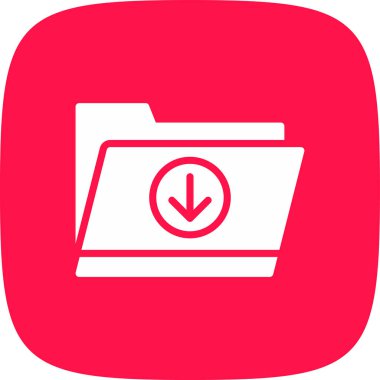 Basit dizin simgesi, vektör illüstrasyonu indir