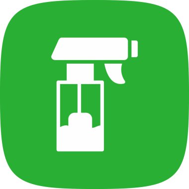 Sprey basit simgesi, vektör illüstrasyonu