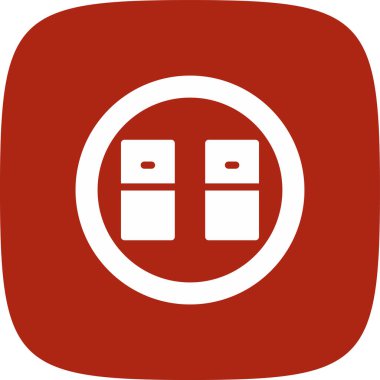 Işık Anahtarı Basit Simge, Vektör İllüstrasyonu