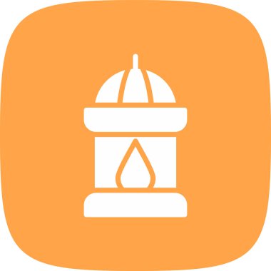 Fener Basit Simgesi, Vektör İllüstrasyonu