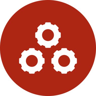 Dişli Düz Vektör Sembolü