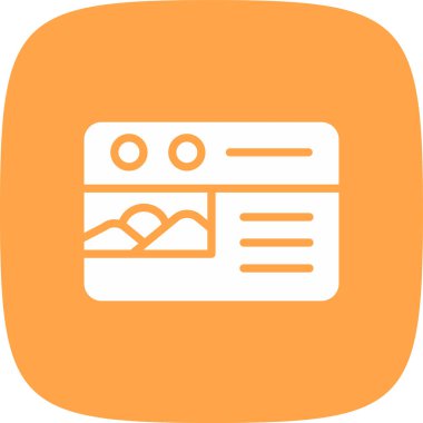 Günlük Simgesi Basit, Vektör İllüstrasyonu