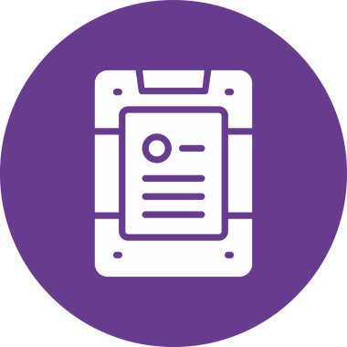 vector illustration of modern tablet icon