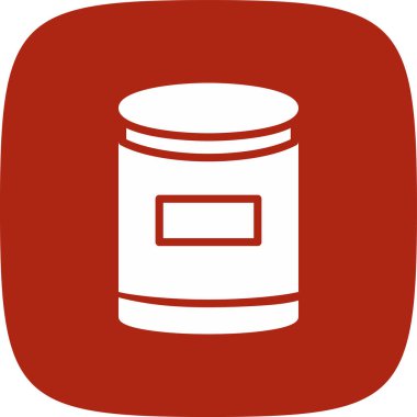 Çöp kutusu basit simgesi, vektör illüstrasyonu