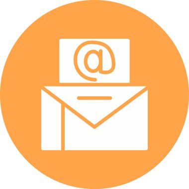 e-posta mektup simgesi ana hat biçiminde