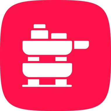 Güzellik Basit Simgesi, Vektör İllüstrasyonu