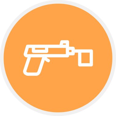 Prank Satır Çemberi Basit Simge, Vektör İllüstrasyonu