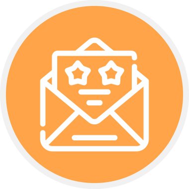 Davet Satırı Çemberi Basit Simge, Vektör Resimleri