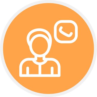 Meşgul Satır Çemberi Basit Simge, Vektör Resimleri