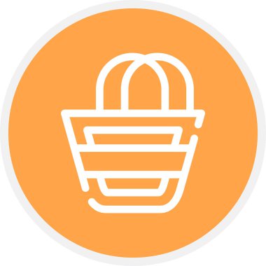 Saha Satışları Satışları Çemberi Basit Simge, Vektör Resimleri