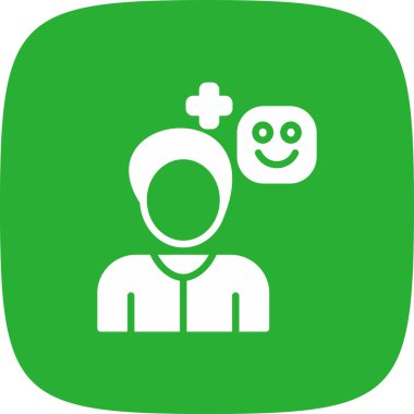 Pozitif Duygu Simgesi, Vektör İllüstrasyonu