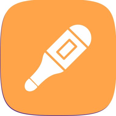 mikrofon simgesi vektör illüstrasyonu