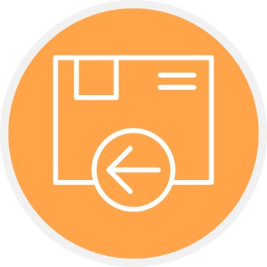 Yeniden Yükleme Satırı Çemberi Basit Simge, Vektör Resimleri