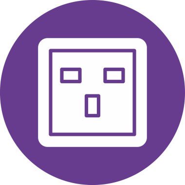 Beyaz arkaplanda pil simgesi izole edildi