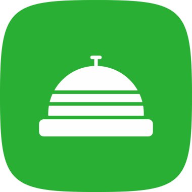 Tepsi Basit Simgesi, Vektör İllüstrasyonu